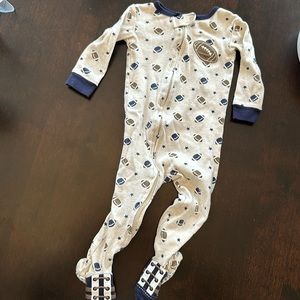 Koala Kids Zip Onesie Football